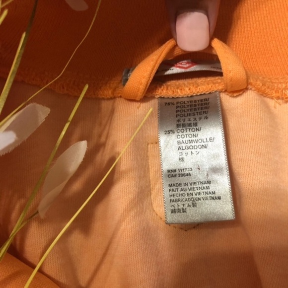 PONY Track Jacket in Tangerine - Picture 9 of 11